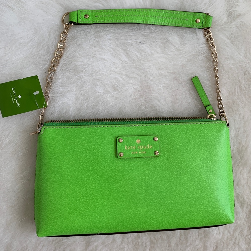 NWT Kate Spade Chain Clutch